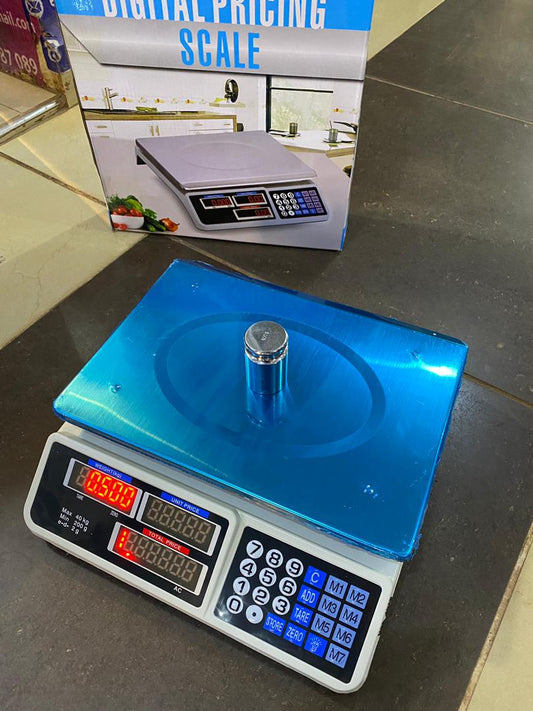 How much are Digital price computing weighing scale blue box in Kampala Uganda