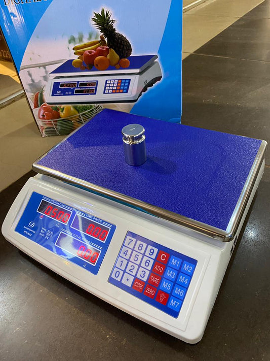 Where to buy Digital price computing weighing scale 50kg blue in Uganda