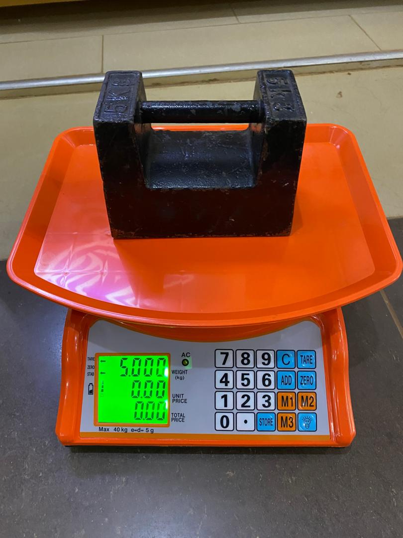 DT-580 Mini Electronic Computing scale store in Uganda