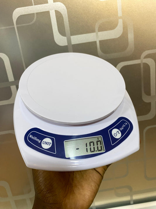 Supplier of Electronic Kitchen Weighing Scale Marron Box in Uganda